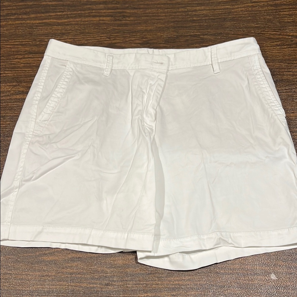 Talbots White Shorts Classic Lightweight Design